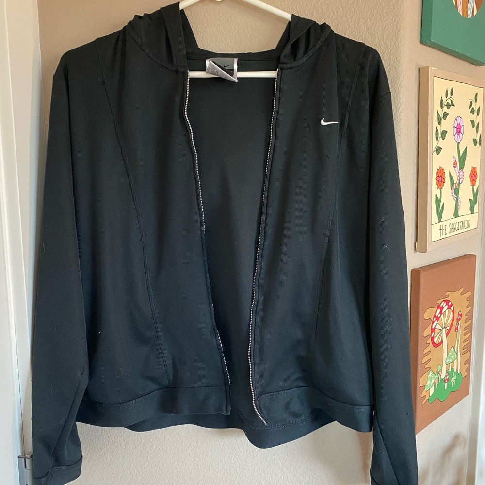Black Nike Zipup